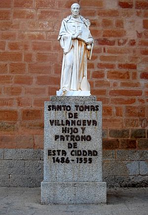 Archivo:Estatua de Tomás de Villanueva