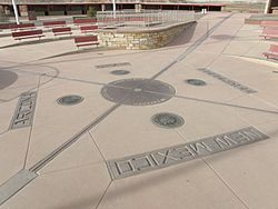 Four Corners, NM, reconstructed monument in 2010.jpg