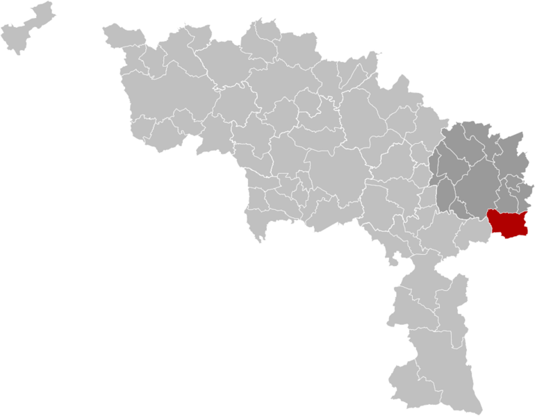 Gerpinnes Hainaut Belgium Map