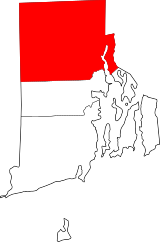Map of Rhode Island highlighting Providence County.svg