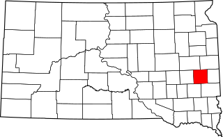 Map of South Dakota highlighting Lake County.svg