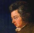 Mozart (unfinished) by Lange 1782