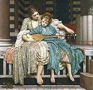 Music Lesson by Lord Frederic Leighton