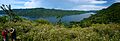 Partial view of Hanabanilla lake from Rio Negro mountain top