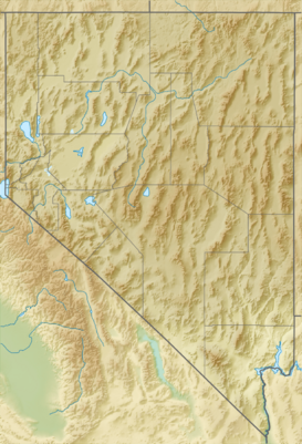Cordillera Virginia ubicada en Nevada