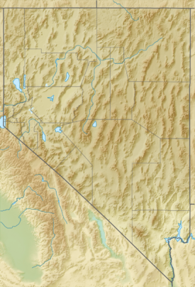 Monte Davidson(Mount Davidson) ubicada en Nevada