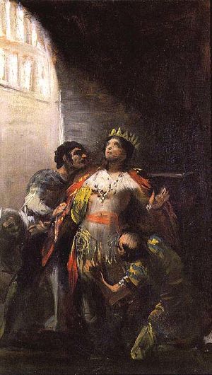 Archivo:Saint Hermenegild in Prision by Goya