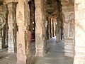 Sculpture at the Veerabhadra Temple, Lepakshi, Andhra Pradesh, India a2