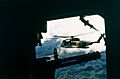 Sideview of an HH-53 helicopter, 1972