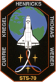 Sts-70-patch
