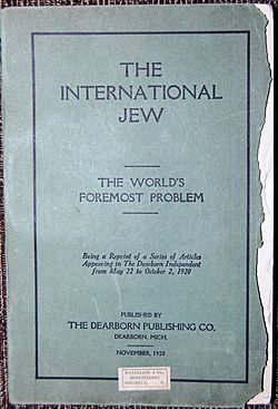 Archivo:The International Jew, Nov. 1920 - 1st Edition by Henry Ford