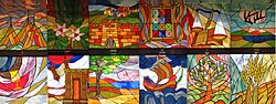 Archivo:Tribes of Israel Stained glass