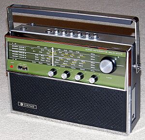 Archivo:Vintage Craig Multi-Band (AM-FM-SW) Portable Radio, Model 1306, Solid State, Made By Sanyo Electric Co. In Japan (15526624777)