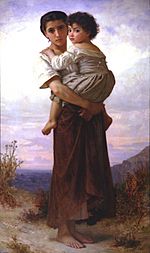 Archivo:William-Adolphe Bouguereau (1825-1905) - Young Gypsies (1879)